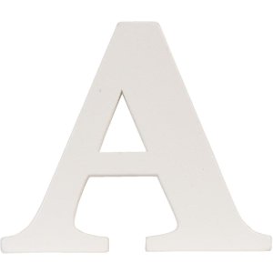 Clayre & Eef letter A-Z - 8 cm MDF