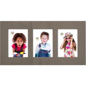 S66WK glossy frame wooden photo gallery and single frame