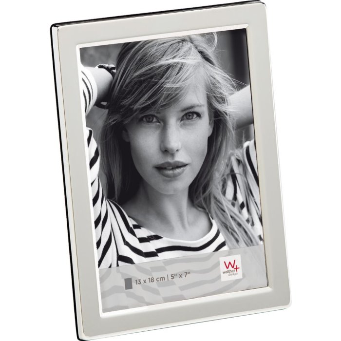 Walther silver plated photo frame Lola 10x15 cm, 13x18 cm, 15x20 cm