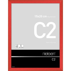 Nielse alu frame C2 Tornado Red 15x20 cm