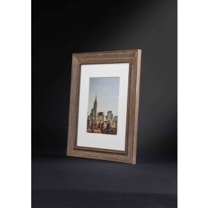 wooden frame Vintage 13x18 cm brown Nielsen