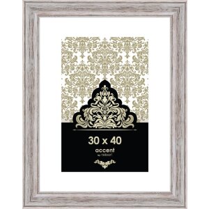 wooden frame Vintage 30x40 cm white Nielsen