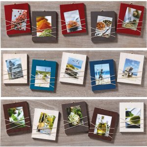 Gallery frames La Casa for 5 photos 8 x 11 cm