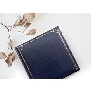 Walther Jumbo Photo Album Promo Standard blue 30x30 cm 100 white sides