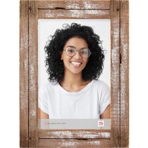 Photo frame Dupla 20x30 cm white - natural