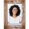 Photo frame Dupla 20x30 cm white - natural