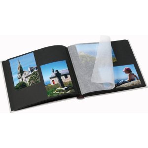 Walther Photo album Black White 26x25 cm and 30x30 cm 50 black sides