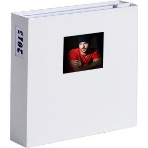 HNFD XL photo album 1000 photos 10x15 cm LONA 168 white sides 34,5x33 cm