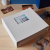 HNFD XL photo album 1000 photos 10x15 cm LONA 168 white sides 34,5x33 cm