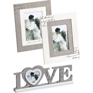 Love wooden frame 10x15 cm and 13x18 cm