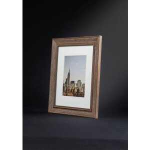 wooden frame Vintage Nielsen