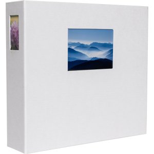 HNFD Photo Album LONA Linen 1000 photos 34,5x33 cm 168 black sides