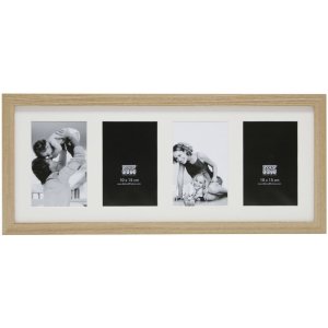 Wooden gallery frame S66K 10x15 cm, 13x18 cm and 15x20 cm - 2 to 4 photos