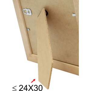 S222H3 classical wooden frame 10x15 cm