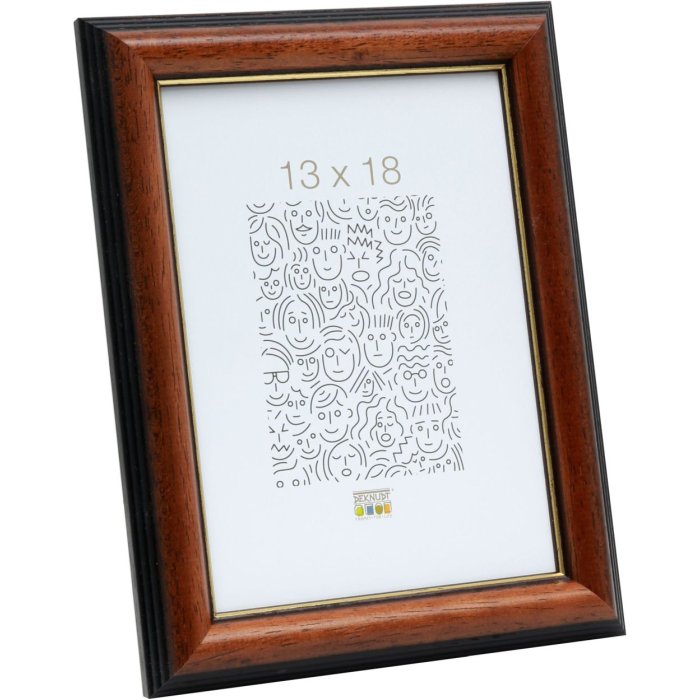 S222H3 classical wooden frame 13x18 cm