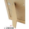 S222H3 classical wooden frame 13x18 cm