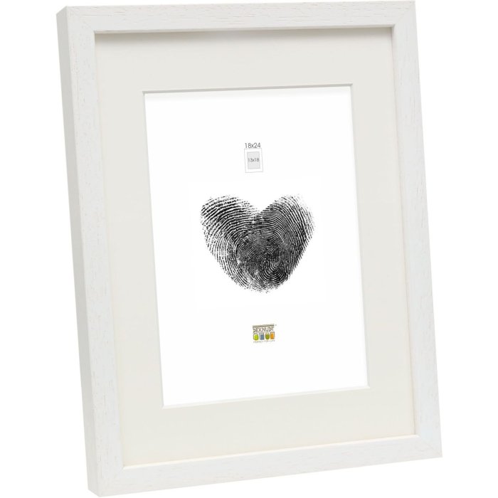 wooden frame S223K 20x30 cm white