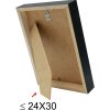 wooden frame S223K 10x15 cm black