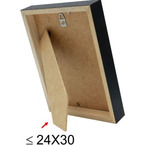 wooden frame S223K 20x30 cm black