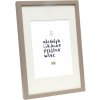 wooden frame S223K 18x24 cm taupe