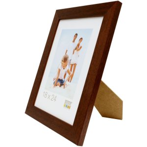 wooden frame S226H brown 10x15 cm