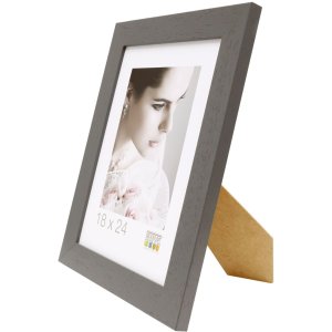 wooden frame S226K gray 13x18 cm