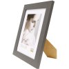 wooden frame S226K gray 13x18 cm