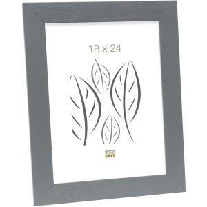 wooden frame S226K gray 15x21 cm