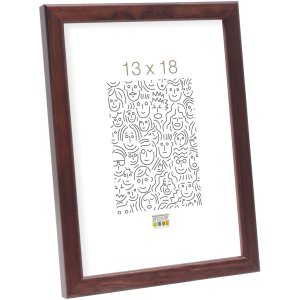 wooden frame S41J Deknudt dark brown 24x30 cm