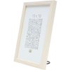 wooden frame S41J Deknudt white 9x13 cm