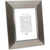 plastic frame S41N steel-silver 18x24 cm