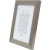 plastic frame S41VD1 silver 10x15 cm