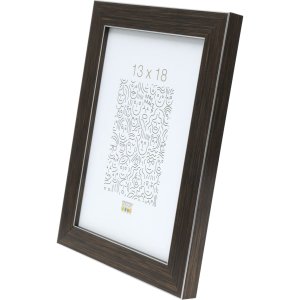 plastic frame S41VK3 brown 10x20 cm