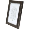 plastic frame S41VK3 brown 10x20 cm