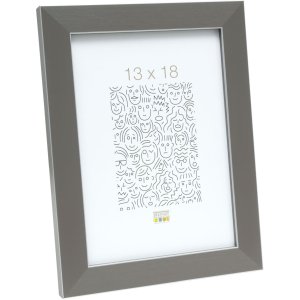 plastic frame S41VK7 gray 9x13 cm