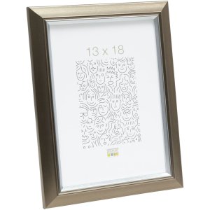 Plastic Frame S42JD Deknudt 9x13 cm silver