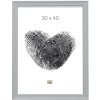 wooden frame S45YF light gray 10x15 cm