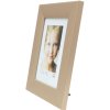 wooden frame S53G bronze 13x13 cm