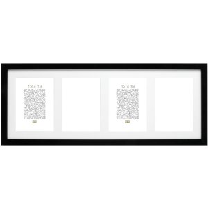 multi picture frame S66KA4 black 4 photos 13x18 cm