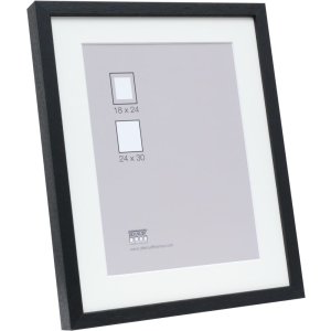 wooden frame S223K with bevel cut mat