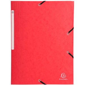 Binder A4 + 3 Scots red flaps