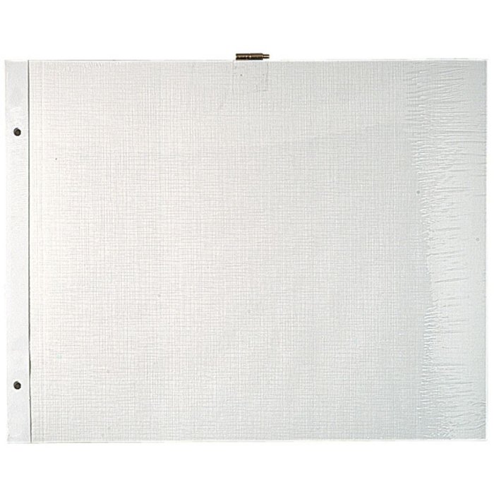 Refill sheets for post bound album Krea Exacompta 15"x11.5" whit