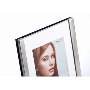 Photo frame Mette 10x15 cm silver