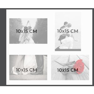 Exacompta Screw Photo Album Ceremony 40 black sides 37x29 cm