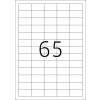 Labels white 38,1x21,2 Premium A4 1625 pcs.