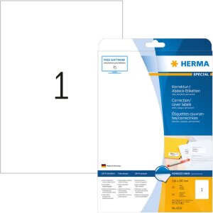 Labels white correction-cover-up 210x297 A4