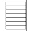 Folder labels A4 white 192x38 mm paper matt opaque 175 pcs.