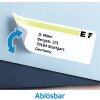 Labels white Movables-removable 25,4x10 A4 4725 pcs.