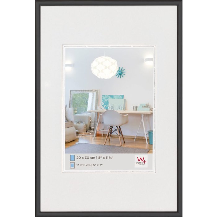 New Lifestyle plastic frame 40x60 cm black