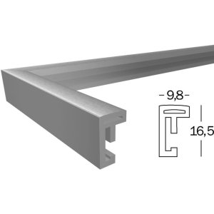 plastic frame 40x60 cm steel